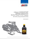 Ski-Doo&trade; E-TEC Rotax engine Amsoil Interceptor Field Study