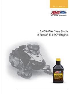 Interceptor oil study in Ski-Doo E-TEC
